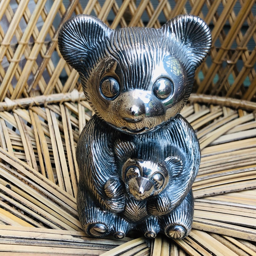Mama Bear & Baby Bear Coin Bank